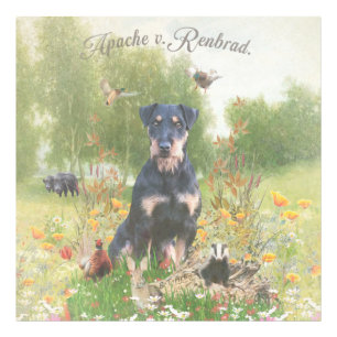 Planner Onderzetter voor buitenkant Pillow Square Foto Afdruk