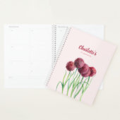 Planner Paarse Roze Alliums Bloem Waterverf (Display)