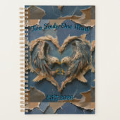 Planner Paper Cut Eagle Two Souls One Heart (Voorkant)