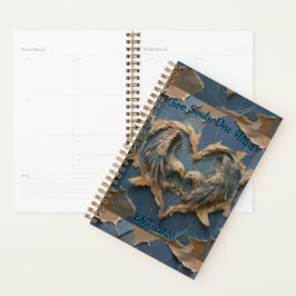 Planner Paper Cut Eagle Two Souls One Heart