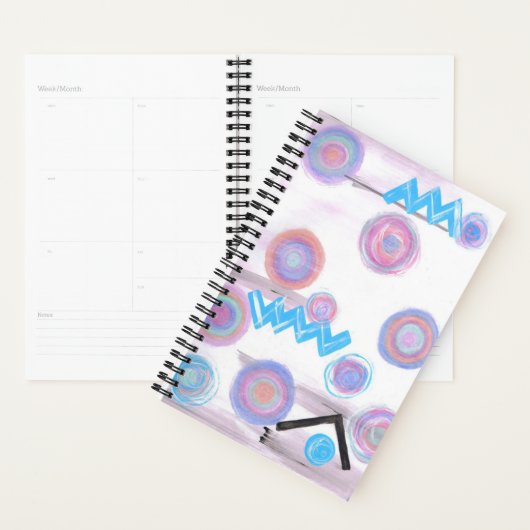 Planner "Pastel abstract" (Display)