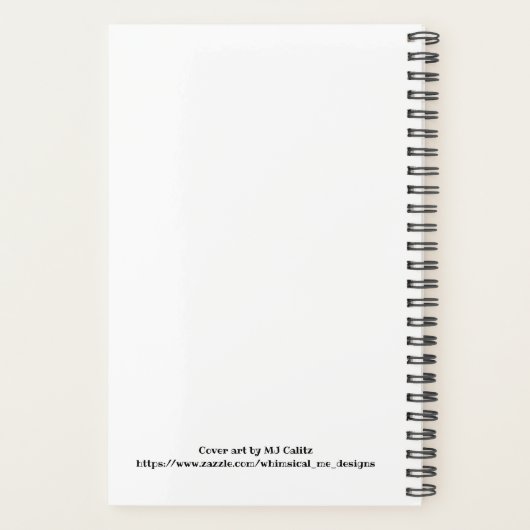 Planner "Pastel abstract" (Achterkant)