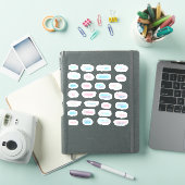 Planner pastel te doen sticker pack (iPad Cover)