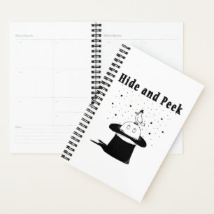 Planner Pet verbergen en bekijken