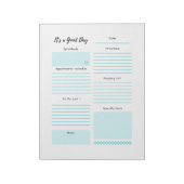 Planner planning to do lijst notitieblok (Linkerzijde)