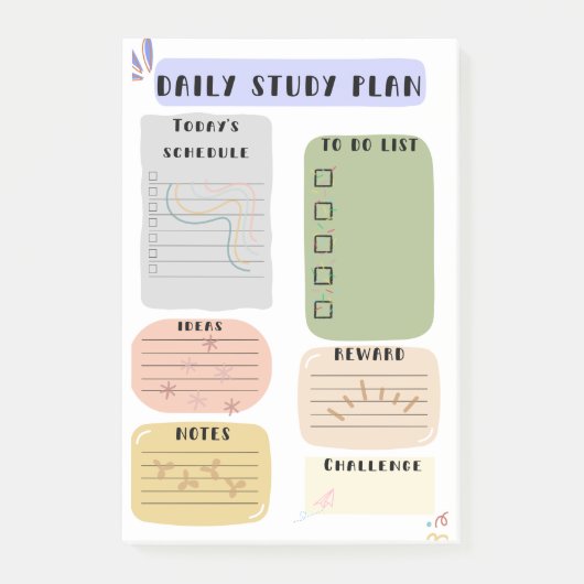 planner post-it® notes (Voorkant)