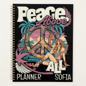 PLANNER RUST BOVEN ALLES - GEPERSONALISEERDE HIPPI (Voorkant)