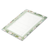 Planner semanal Magnolias Notitieblok (Schuin)