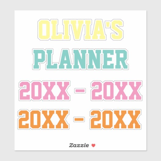 Planner Sticker (Vel)