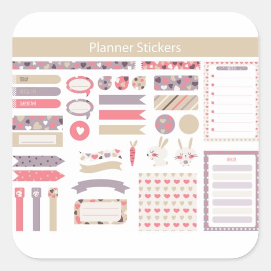 Planner Sticker (Voorkant)