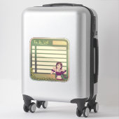 Planner Sticker Takenlijst Scrapboek (Koffer)
