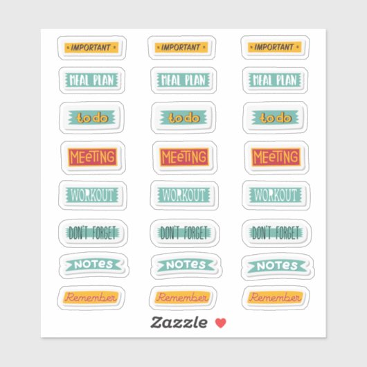 Planner Stickers Pack (Vel)