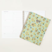 Planner Sunflower Yellow Orange Floral (Display)
