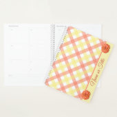 Planner - Tequila Sunrise Zinnia en Lattice (Display)