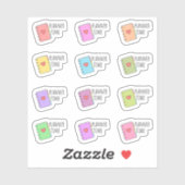 Planner Tijd Herinnering Stationair Notitieboek Pl Sticker (Vel)