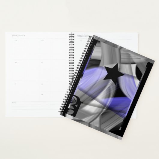 Planner Trend Abstract Lila Paars (Display)