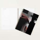 Planner Trend Abstracte Kunst Zwart Wit Poeder (Display)