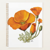 Planner van de Oranje papaverdag van de Californis (Voorkant)