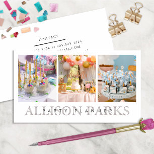 Planner van de partij/ander Visitekaartje