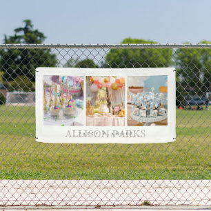 Planner van de partij/ander Visitekaartje Spandoek