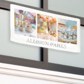 Planner van de partij/ander Visitekaartje Spandoek (Buitenkant Gebouw)