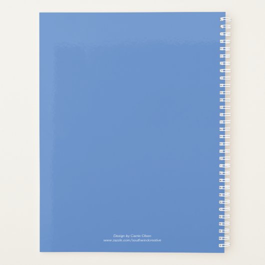 Planner van de verlofdag (Achterkant)