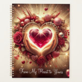 Planner Van Mijn Hart Naar Jouw Met Liefde (Voorkant)