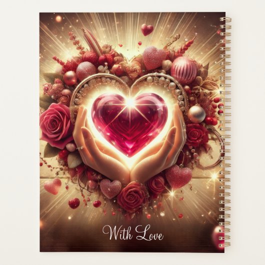 Planner Van Mijn Hart Naar Jouw Met Liefde (Achterkant)