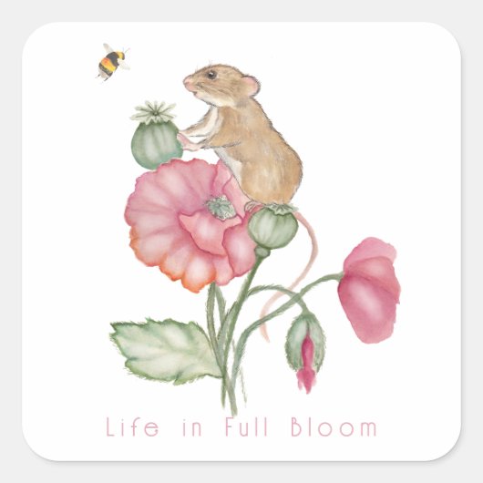 Planner Vierkante Sticker (Voorkant)