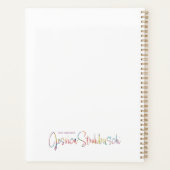 Planner voor botanische Pop (Achterkant)