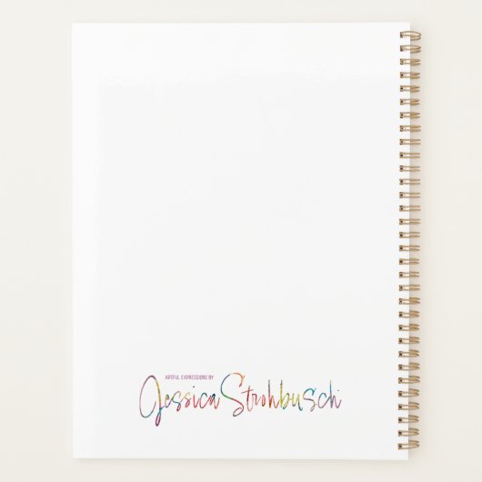 Planner voor botanische Pop (Achterkant)