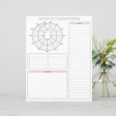 Planner voor dagelijkse planning (Staand voorkant)