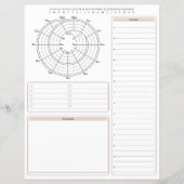 Planner voor dagelijkse planning (Voorkant)