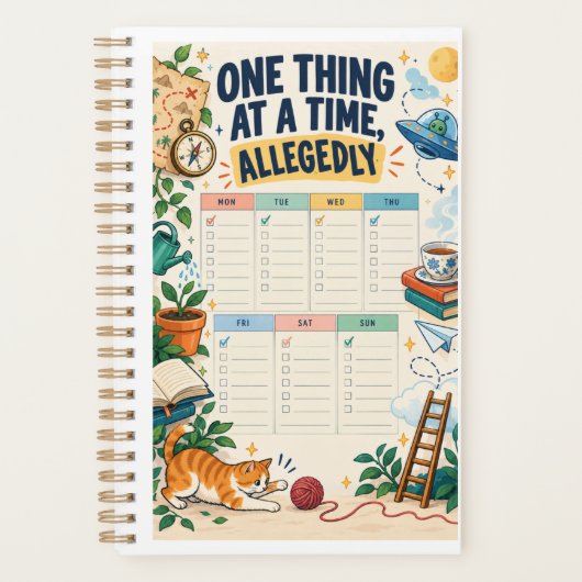 Planner voor één ding tegelijk (Voorkant)