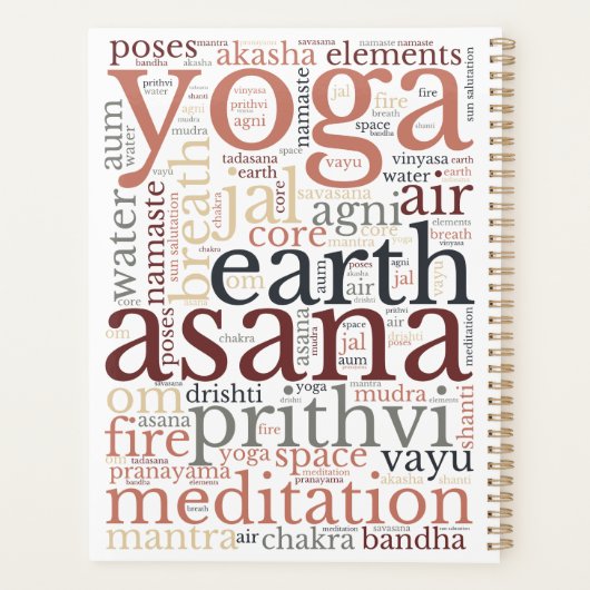 Planner voor een Yoga Lover (Achterkant)
