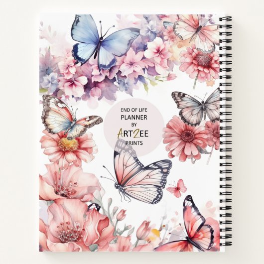 Planner voor einde van levenscyclus notitieboek (Achterkant)