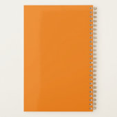 PLANNER voor herfst+autum, pompoenen (Achterkant)