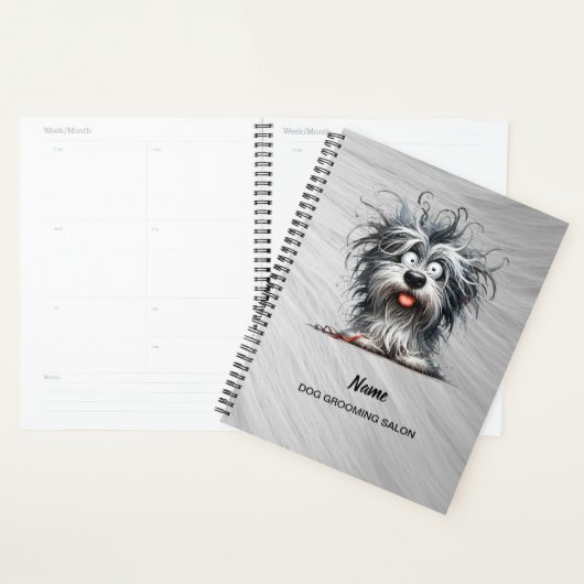 Planner voor hondentrimsalon (Display)