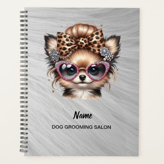 Planner voor hondentrimsalon (Voorkant)