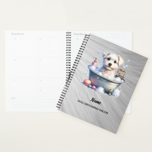 Planner voor hondentrimsalon (Display)