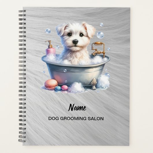 Planner voor hondentrimsalon (Voorkant)