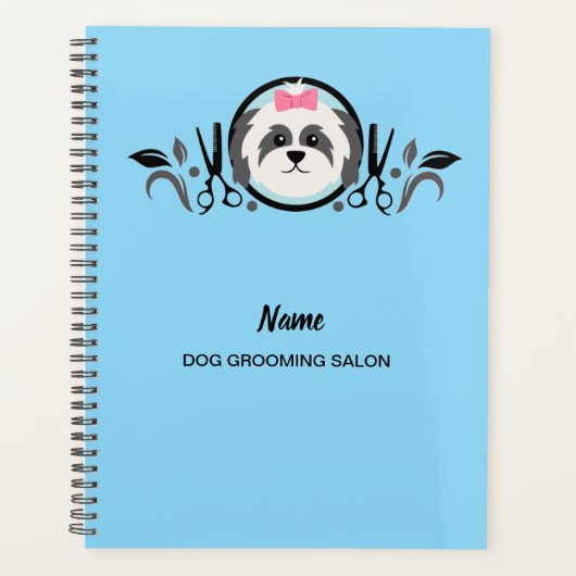 Planner voor hondentrimsalon (Voorkant)