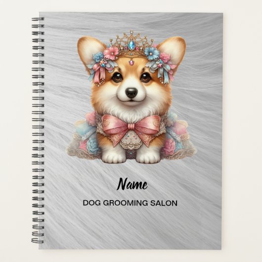 Planner voor hondentrimsalon (Voorkant)