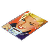 Planner voor  laptops, georganiseerd, koffiedame notitieboek (Linkerzijde)