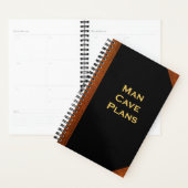 Planner voor mannen Man Cave Plans stijl (Display)