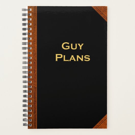 Planner voor mannen stijl (Voorkant)