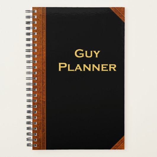 Planner voor mannen,  stijl (Voorkant)