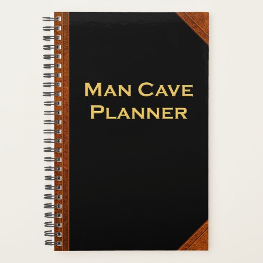 Planner voor Mannen stijl voor caveplanner (Voorkant)