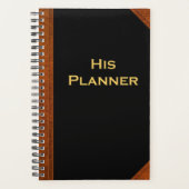 Planner voor mannen zijn stijl (Voorkant)