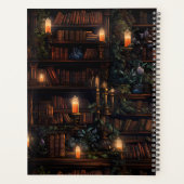 Planner voor Oude Bibliotheek Boekenplank - Plante (Achterkant)